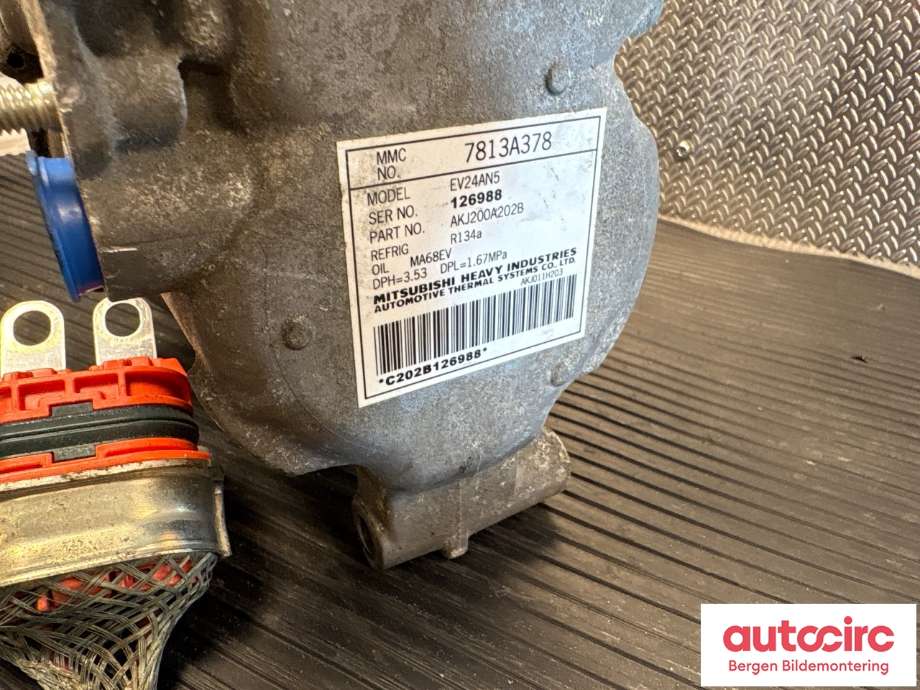 Aircondition kompressor til Mitsubishi Outlander 2012-2015 (Type III, Fase 1)  (MITSUBISHI|7813A483|)