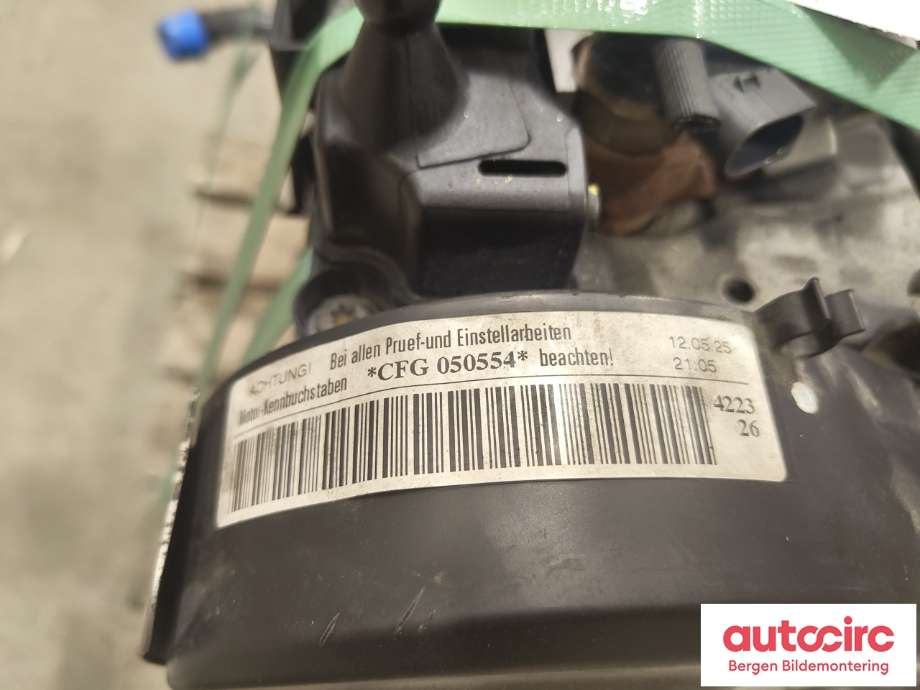 Motor diesel til Audi Q3 2011-2014 (Type I, Fase 1)  (AUDI|03L 100 090 J|)