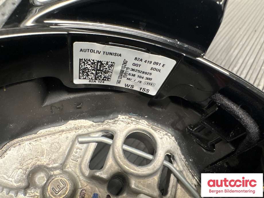 Ratt til Audi A1 2018-->> (Type II) (AUDI|82A 419 091 E|)