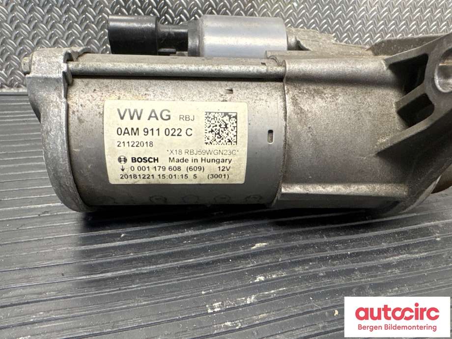 Starter til Audi A1 2018-->> (Type II)  (AUDI|0AM 911 024 A|)