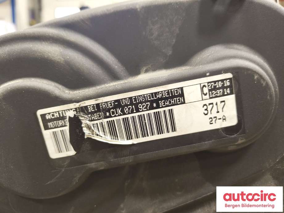 Motor bensin til VW e-Golf 2014-2017 (Fase 1)  (VOLKSWAGEN|04E 100 099 A|)