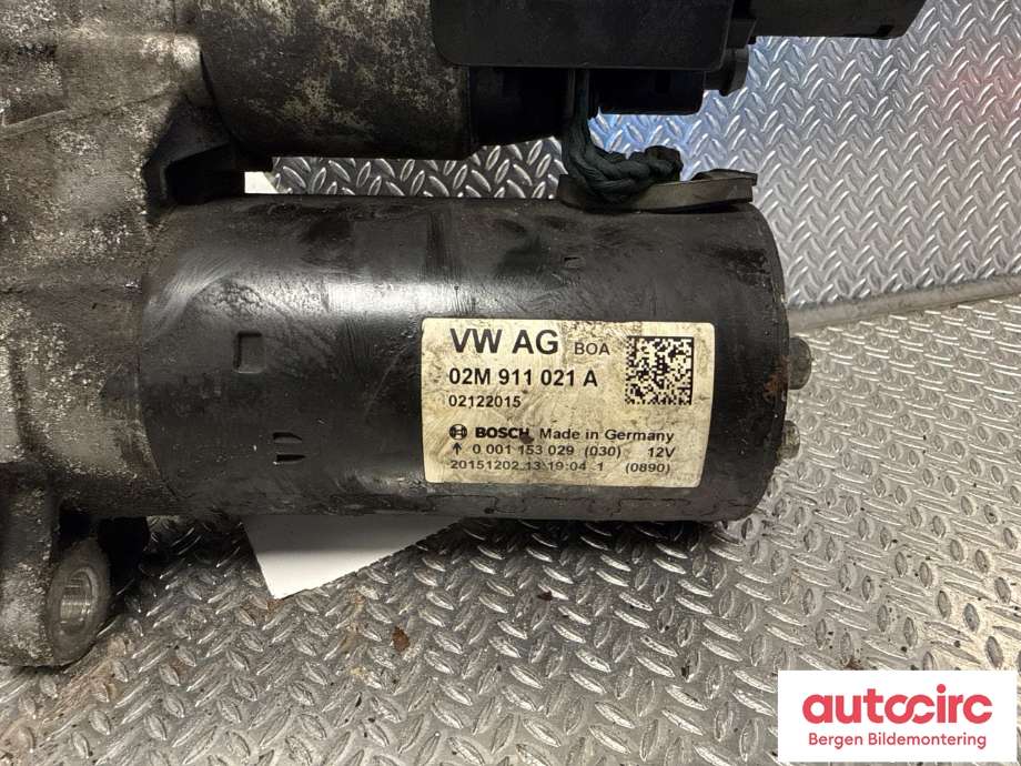 Starter diesel til VW Transporter / Caravelle 2015-2019 (T6) (T6) (VOLKSWAGEN|02M 911 021 A|)