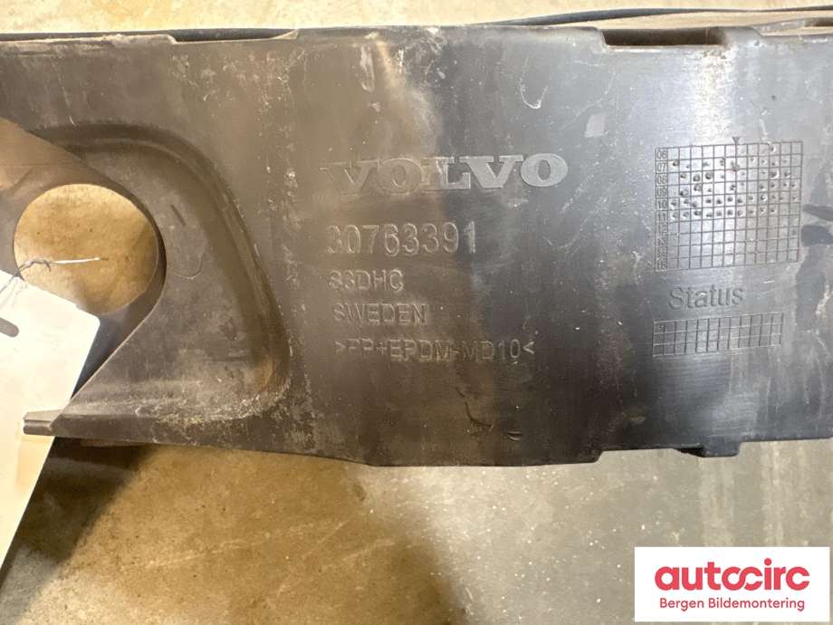Støtfangerdemper foran til Volvo V70 2007-2013 (Type III, Fase 1)  (VOLVO|30763393|)
