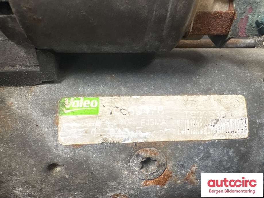 Starter diesel til Volvo V70 2007-2013 (Type III, Fase 1)  (VOLVO|36003219|)