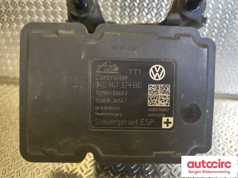 ABS sentral til VW Golf VI 2008-2012  (VOLKSWAGEN|1K0 614 517 CB|)