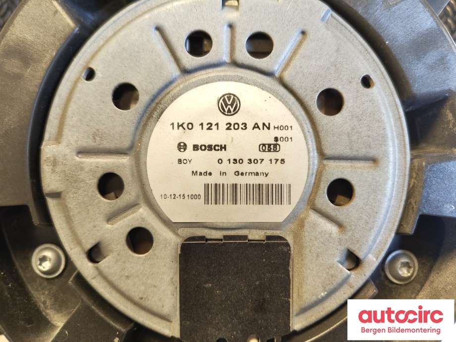 Kjølevifte til VW Golf VI 2008-2012 (VOLKSWAGEN|1K0 121 205 AF|)
