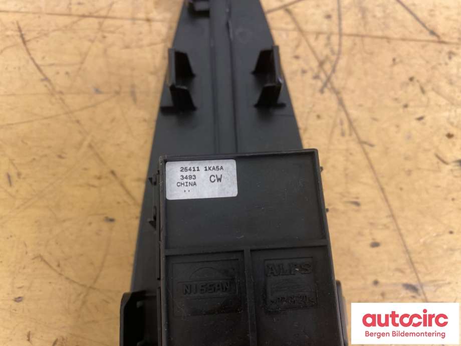 Bryter ruteheis til Nissan Leaf 2011-2017 (Type I)  (NISSAN|254111KA5A)