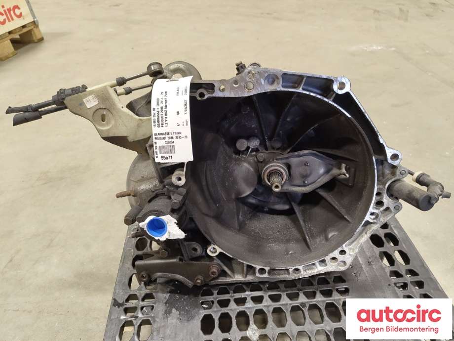 Girkasse manuell til Peugeot 2008 2013-2019 (Type I)  (PEUGEOT|16 089 352 80|)