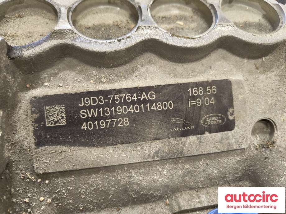 Motor elbil bak til Jaguar I-PACE 2018-->>  (JAGUAR|T4K9605|J9D375764AG|T4K20799)