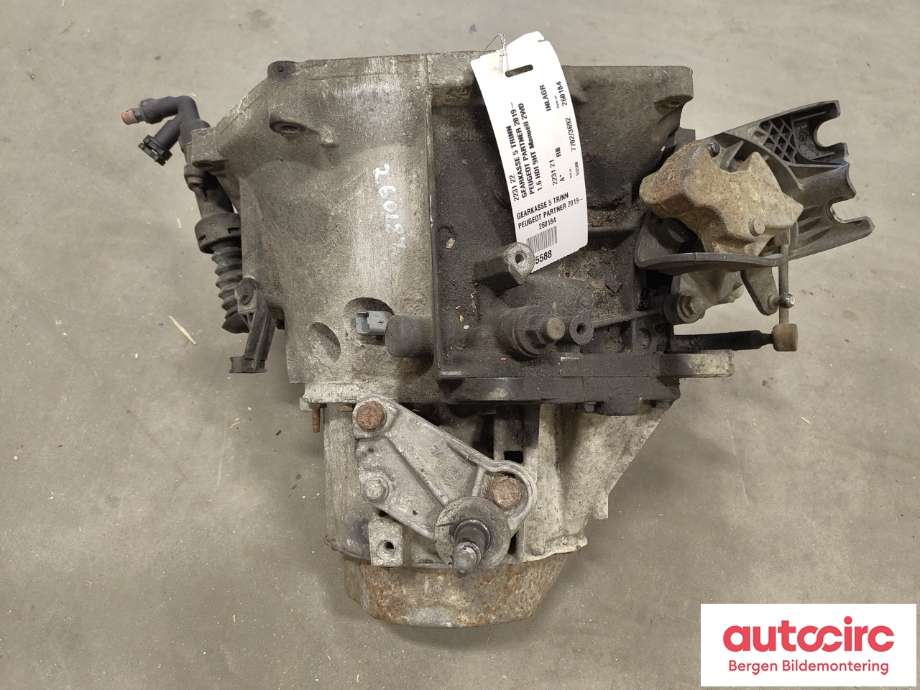 Girkasse manuell til Peugeot Partner 2019-->> (Type III)  (PEUGEOT|2231 22|2231 21|)