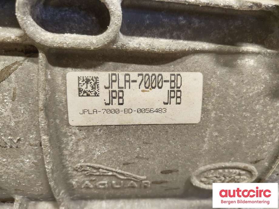 Girkasse automat til Land Rover Range Rover 2013-->> (Type IV)  (LAND-ROVER|LR101049|LR155137|JPLA7000BD)