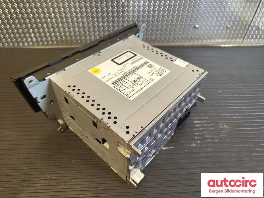 Bilstereo til Audi Q5 2008-2012 (Type I, Fase 1)  (AUDI|8T1 057 186 P|)