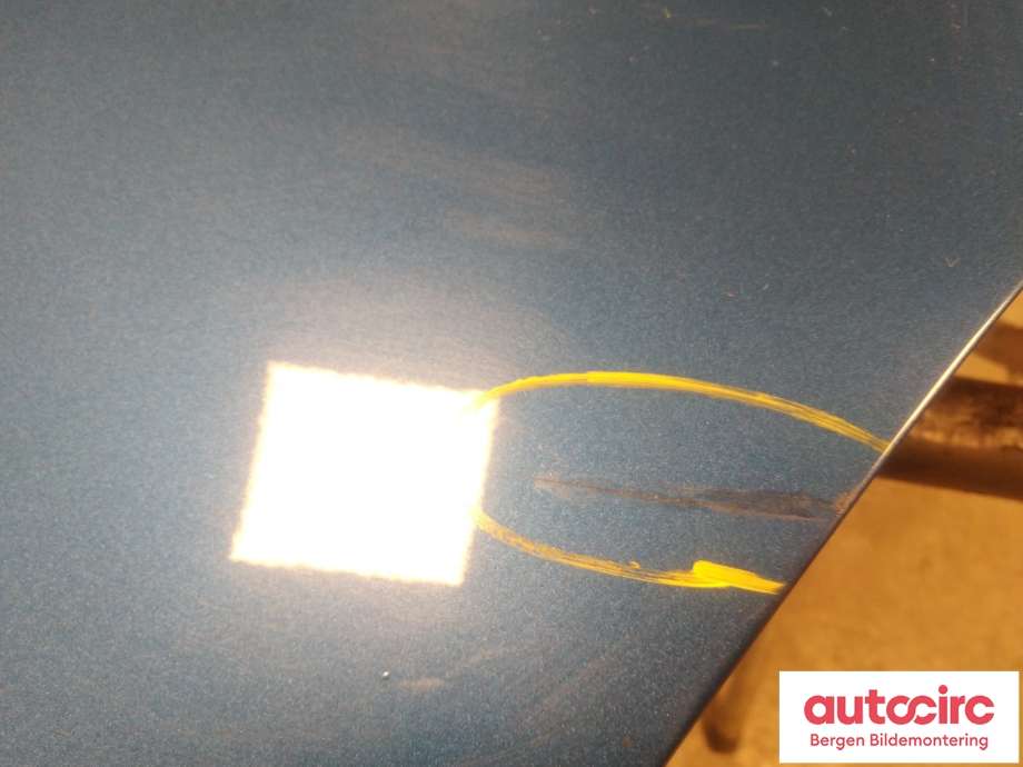 Dør venstre bak til Toyota Yaris 2012-2014 (Type III, Fase 1)  (TOYOTA|670040D210|)