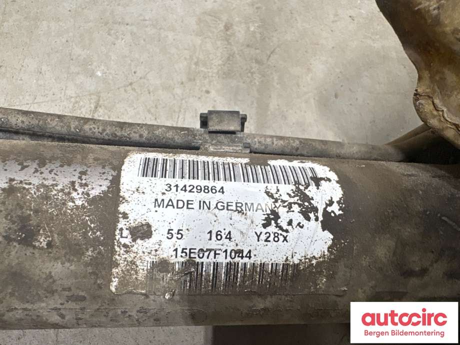 Tannstang til Volvo V70 2014-2016 (Type III, Fase 2)  (VOLVO|36001638|31429864|)