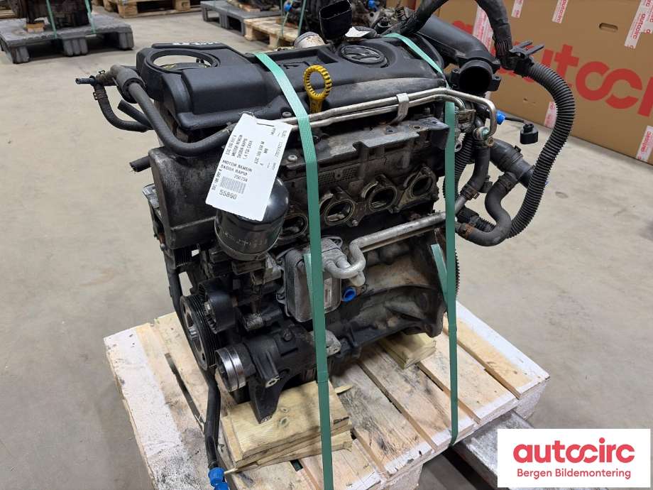 Motor bensin til Škoda Rapid 2012-2019  (SKODA|03C 100 092 K|03C 100 038 M|CAXA)