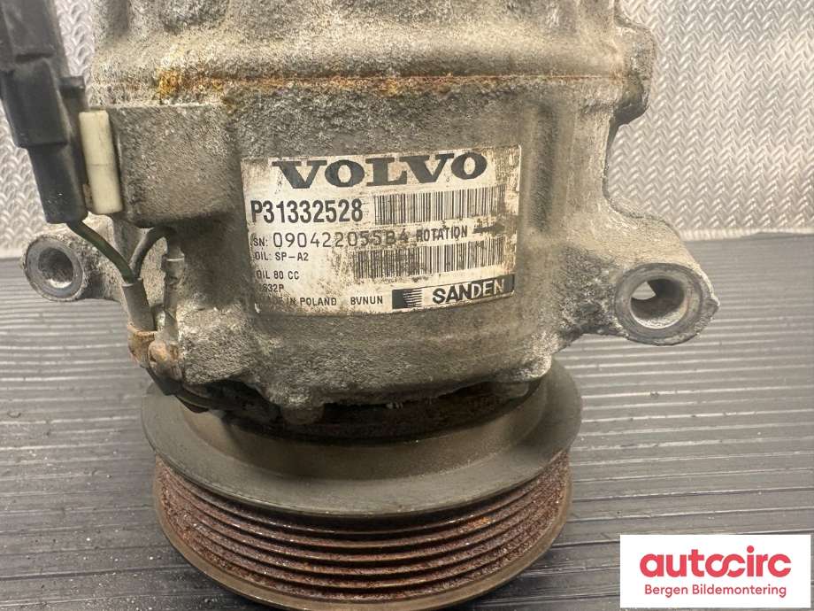 Aircondition kompressor til Volvo V70 2014-2016 (Type III, Fase 2)  (VOLVO|36010254|)