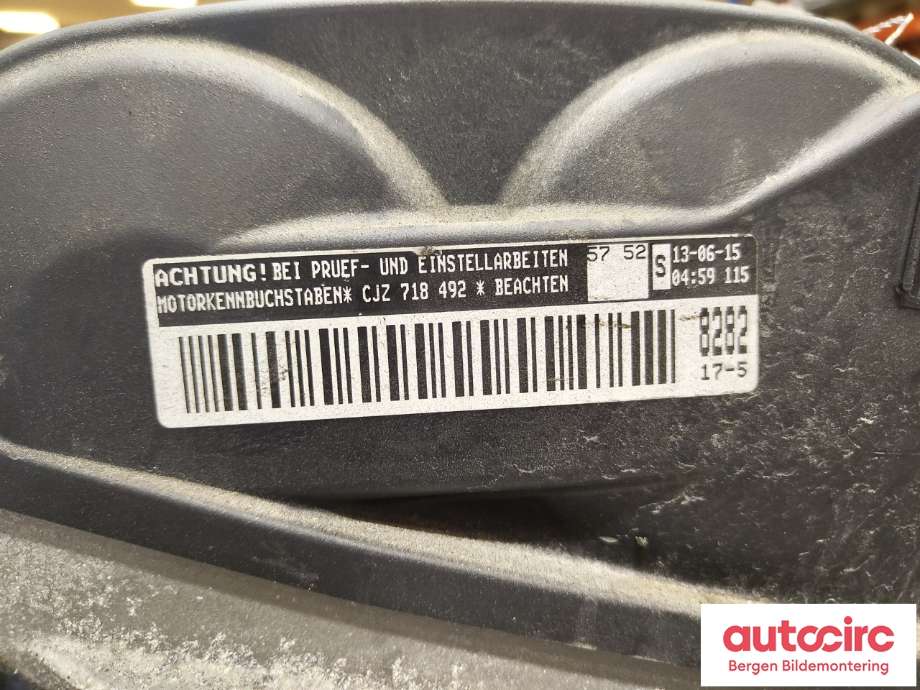 Motor bensin til VW Polo 2014-2017 (Type V, Fase 2)  (VOLKSWAGEN|04E 100 031 B|04E 100 098|)