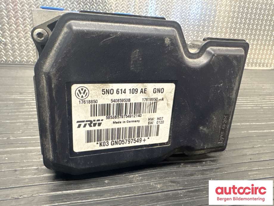 ABS sentral til Audi Q3 2011-2014 (Type I, Fase 1)  (AUDI|5N0 614 109 AF|)