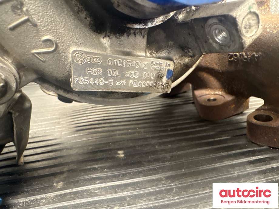 Turbo til Audi Q3 2011-2014 (Type I, Fase 1)  (AUDI|03L 253 010 F|)