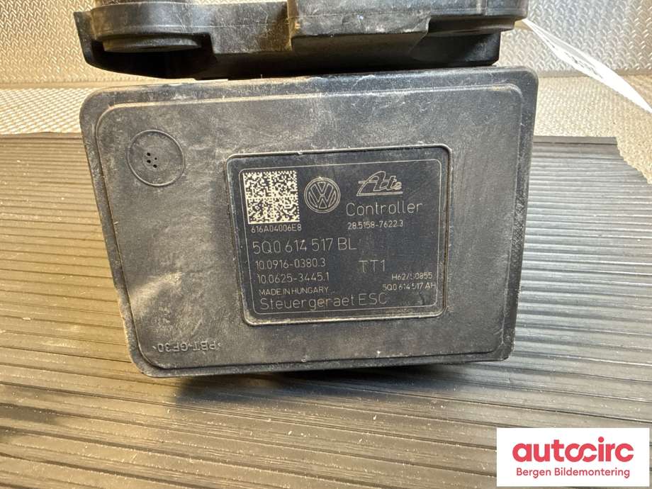 ABS sentral til VW e-Golf 2014-2017 (Fase 1) (VOLKSWAGEN|5Q0 614 517 DB|)