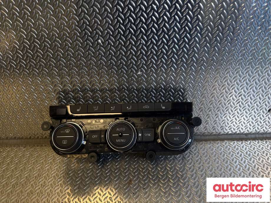 Varmeapparat betjening til VW e-Golf, 2014-2017 (Fase 1)  (VOLKSWAGEN|5GE 907 044 AN)