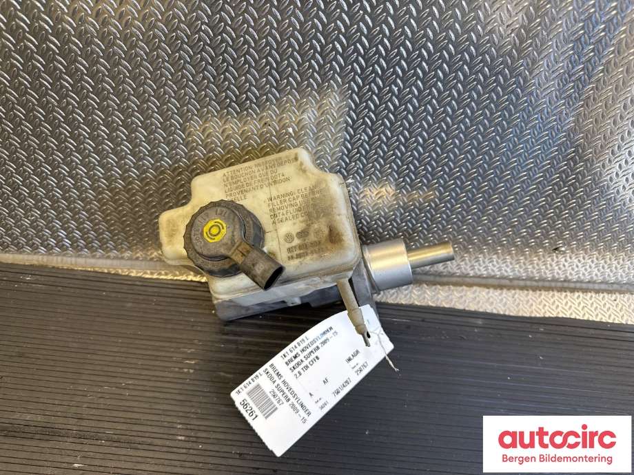Bremsepumpe hoved til Škoda Superb 2008-2015 (Type II)  (SKODA|1K1 614 019 L|)