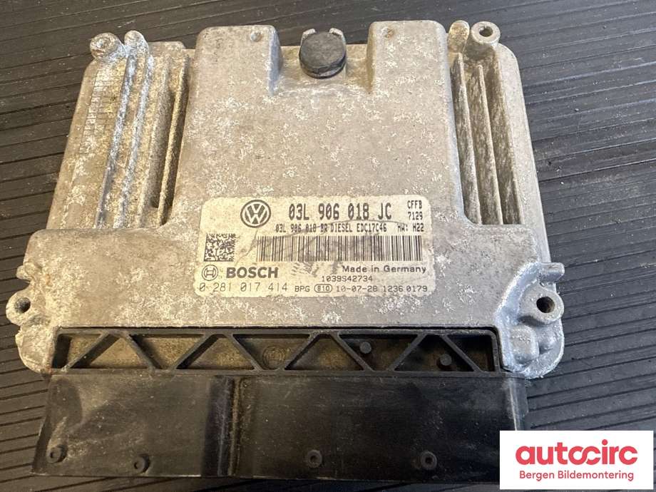 Styreenhet motor til Škoda Superb 2008-2015 (Type II)  (SKODA|03L 906 018 JC|)