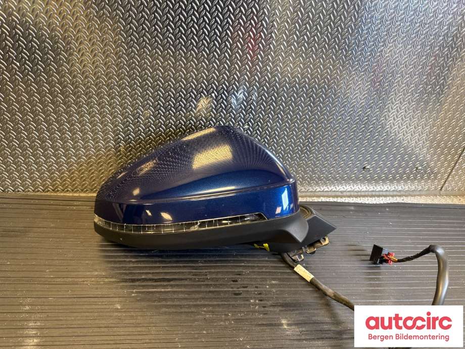 Speil høyre til Audi A4 2015-2019 (Type V, Fase 1) (B9) (B9) (AUDI|8W1 857 410 C|)