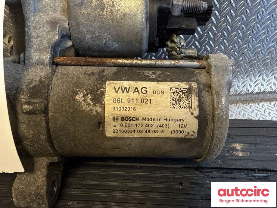 Starter til Audi A4 2015-2019 (Type V, Fase 1) (B9) (B9) (AUDI|06L 911 021|)
