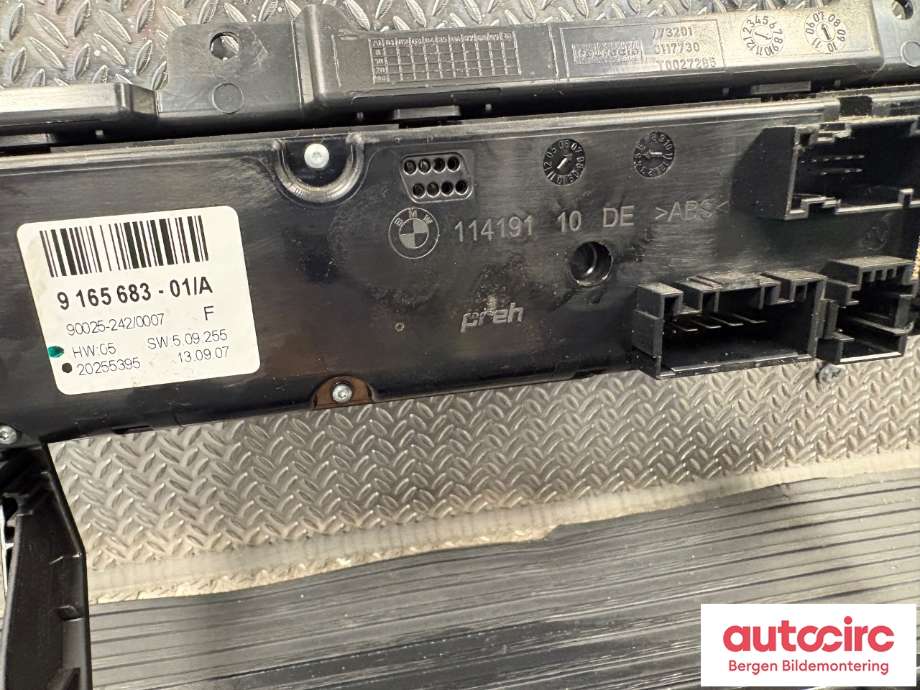 Varmeapparat betjening til BMW X5 2007-2013 (E70) (E70) (BMW|64 11 9 310 449|)