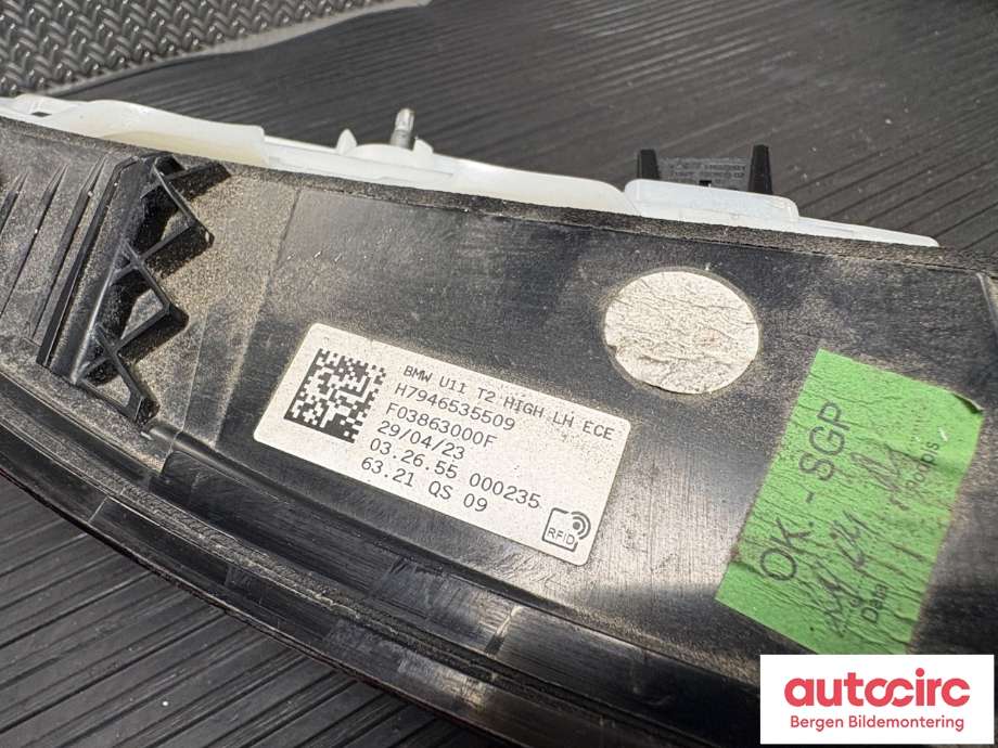 Baklykt venstre indre til BMW iX 2021-->> (I20) (I20) (BMW|63 21 9 465 355|)