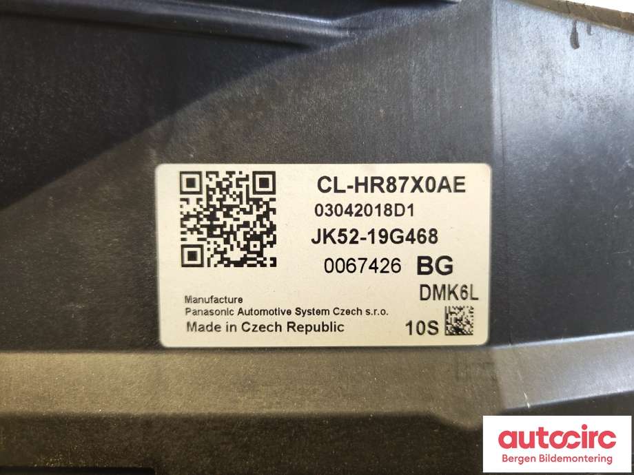 Speedometer til Land Rover Range Rover 2013-->> (Type IV) (LAND-ROVER|LR114148|JK5219G468BH|LR113841)