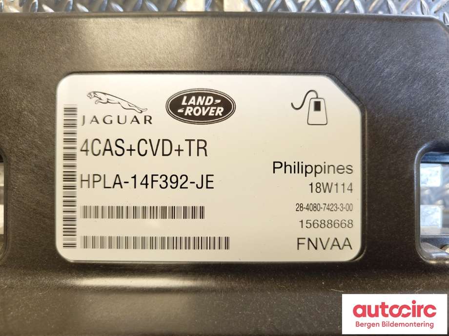 Styreenhet nivå/luftfjæring til Land Rover Range Rover 2013-->> (Type IV)  (LAND-ROVER|LR111479|HPLA14F392JE|)