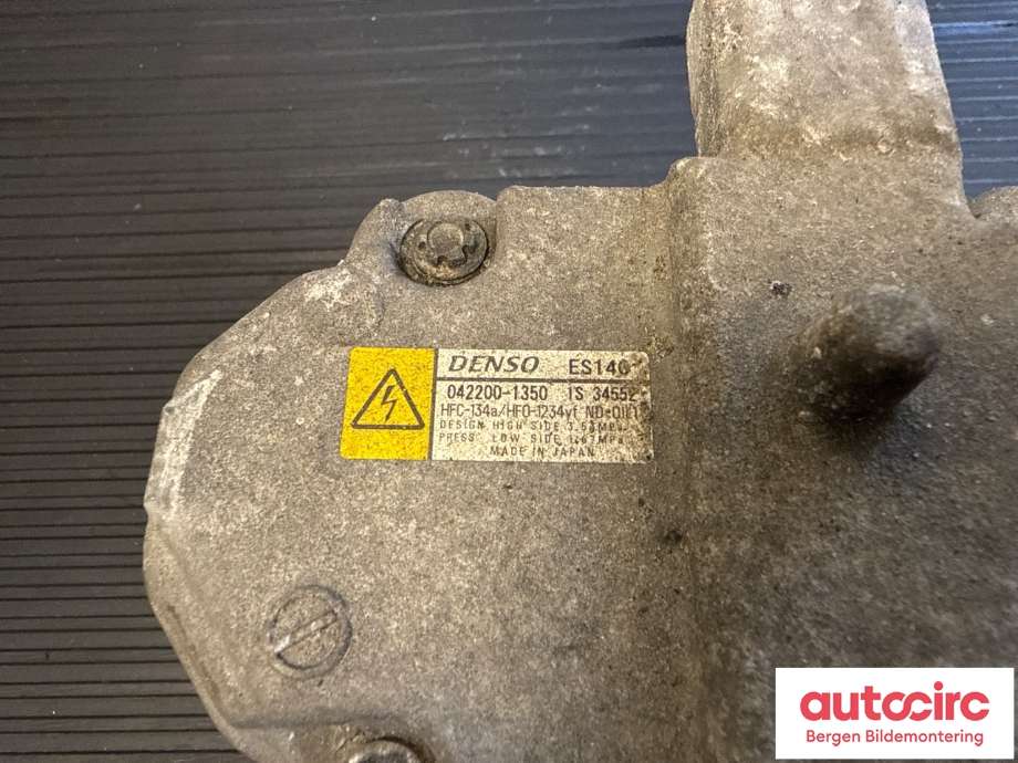 Aircondition kompressor til Toyota Yaris 2014-2020 (Type III, Fase 2)  (TOYOTA|8837052012|)