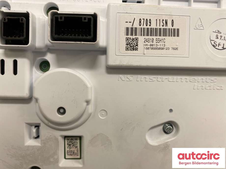 Speedometer til Nissan Leaf 2018-->> (Type II)  (NISSAN|24810 5SH1C)
