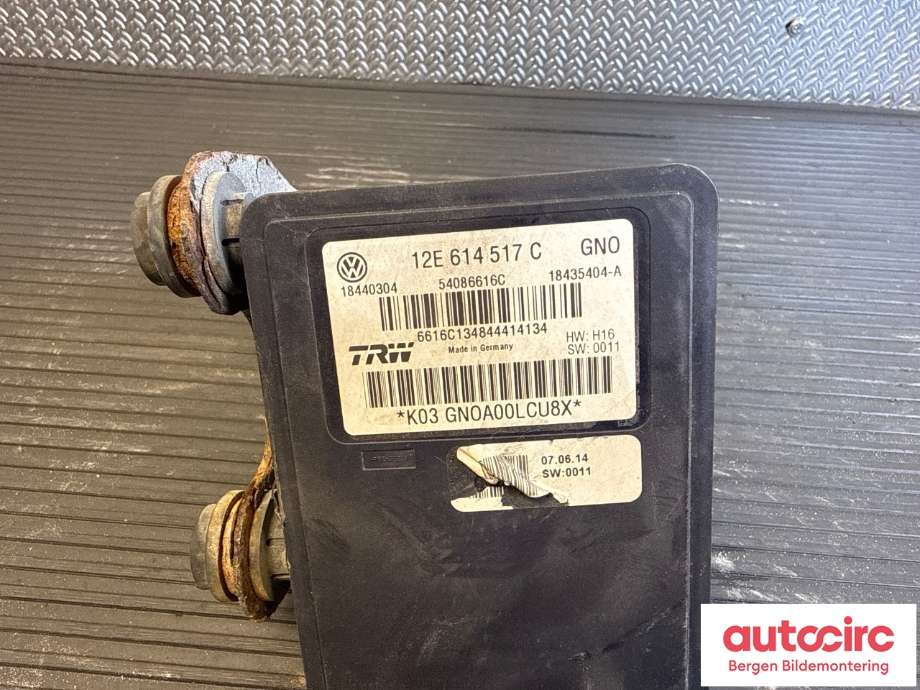 ABS sentral til VW E-Up 2013-2019  (VOLKSWAGEN|12E 614 517 C|)