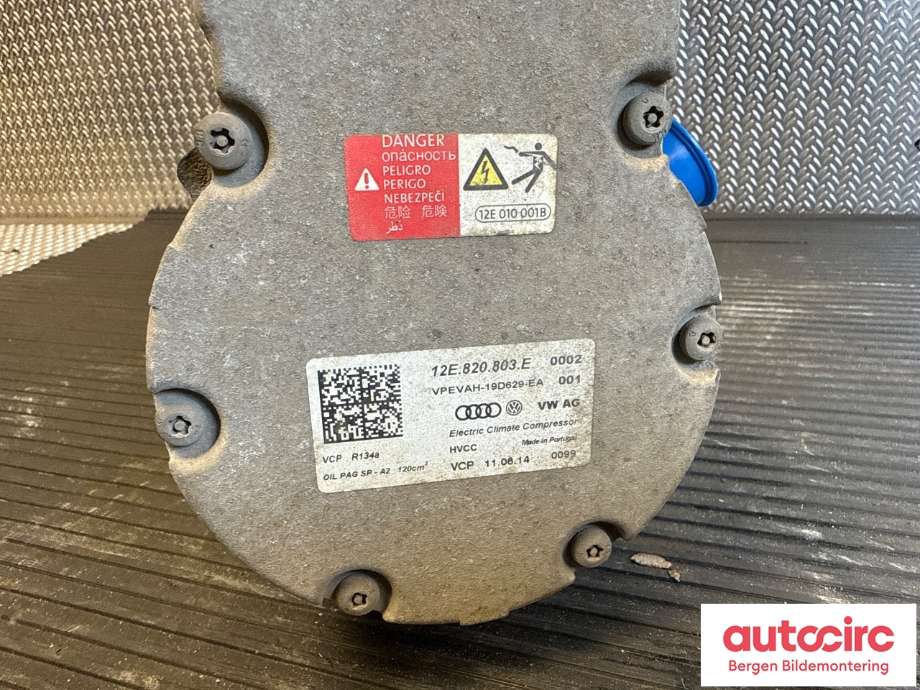 Aircondition kompressor til VW E-Up 2013-2019  (VOLKSWAGEN|5QE 816 803 L|12E 820 803 E|)