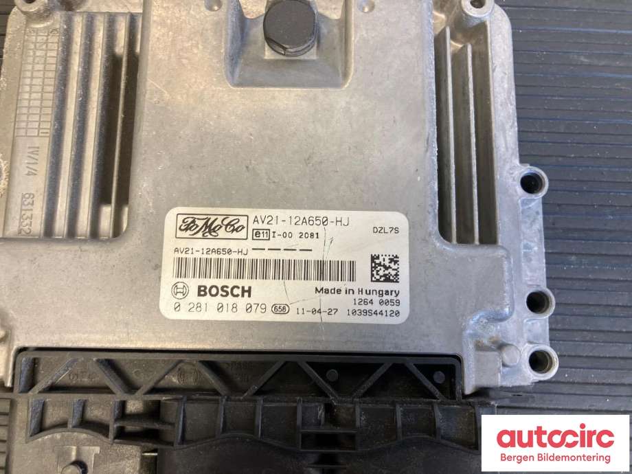 Styreenhet motor til Ford Fiesta 2008-2012 (Type VI, Fase 1) (FORD|1696531|AU71-12A650-HA|)