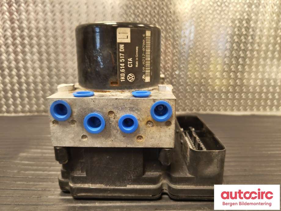 ABS sentral til VW Caddy 2010-2015 (Type III, Fase 2) (VOLKSWAGEN|1K0 614 517 DN|)
