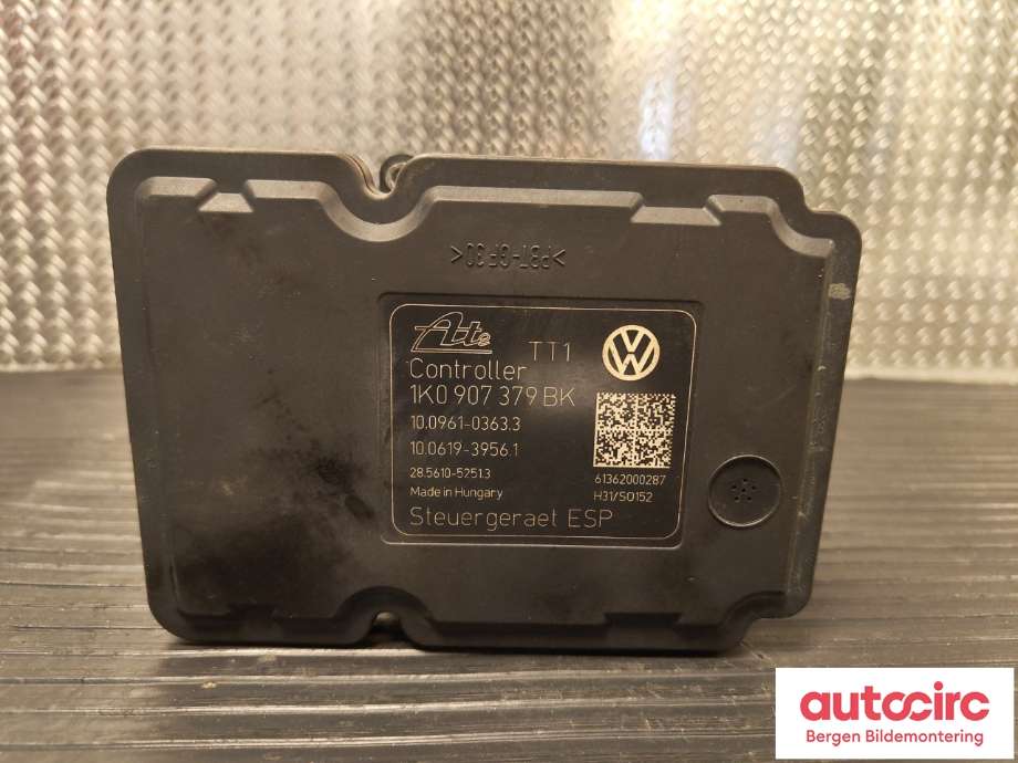ABS sentral til VW Caddy 2010-2015 (Type III, Fase 2) (VOLKSWAGEN|1K0 614 517 DN|)