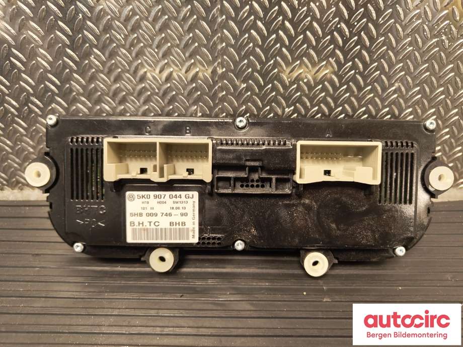 Varmeapparat betjening til VW Caddy 2010-2015 (Type III, Fase 2) (VOLKSWAGEN|5K0 907 044 GJ|)