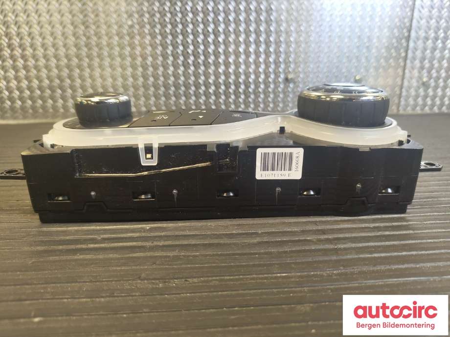 Varmeapparat betjening til Renault Zoe 2013-2019 (Fase 1)  (RENAULT|275107386R|)