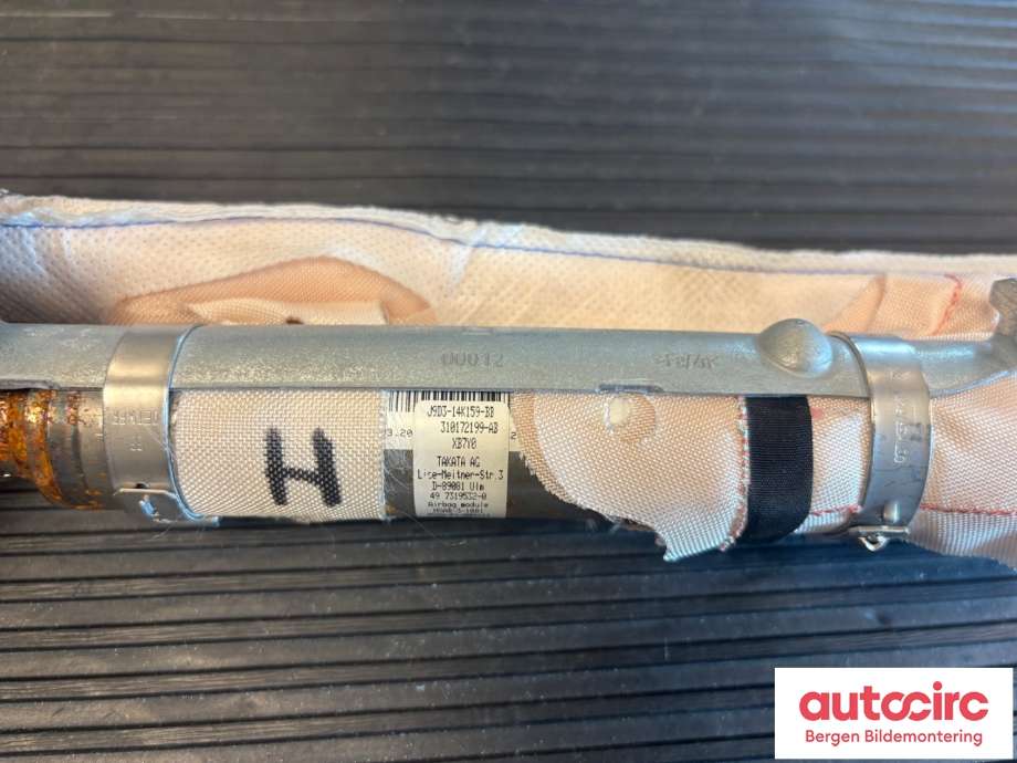 Airbag gardin høyre til Jaguar I-PACE 2018-->>  (JAGUAR|J9D314K159BD|T4K5749|)