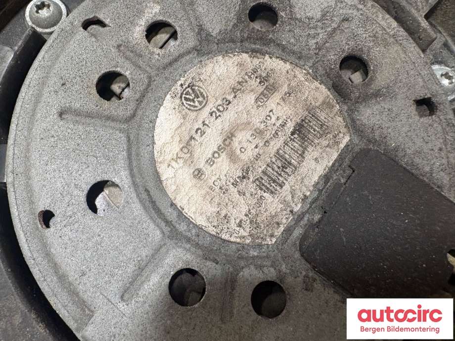 Kjølevifte til VW Touran 2010-2015 (Type I, Fase 3) (VOLKSWAGEN|1K0 121 205 AF|1K0 959 455 FB|)