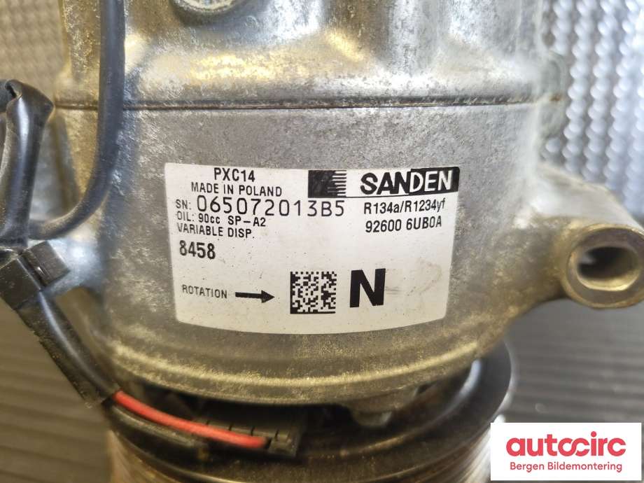 Aircondition kompressor til Mercedes Citan 2021-->> (W420) (W420) (MERCEDES|A 420 830 73 00|A 420 830 23 01|)