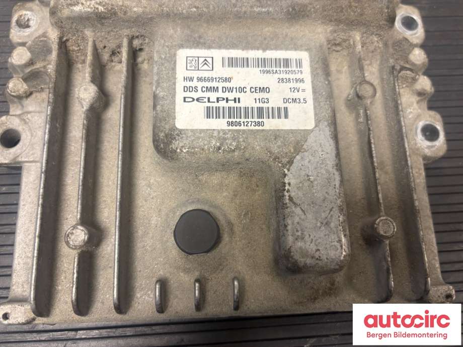 Styreenhet motor til Peugeot Expert 2007-2016 (Type II) (PEUGEOT|16 084 024 80|16 062 528 80|)