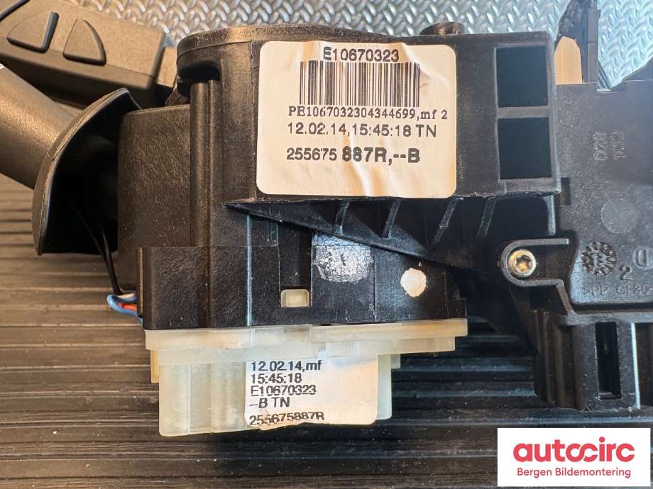 Bryter combi til Renault Clio 2012-2016 (Type IV, Fase 1)  (RENAULT|255677302R|255405718R|8201168016)
