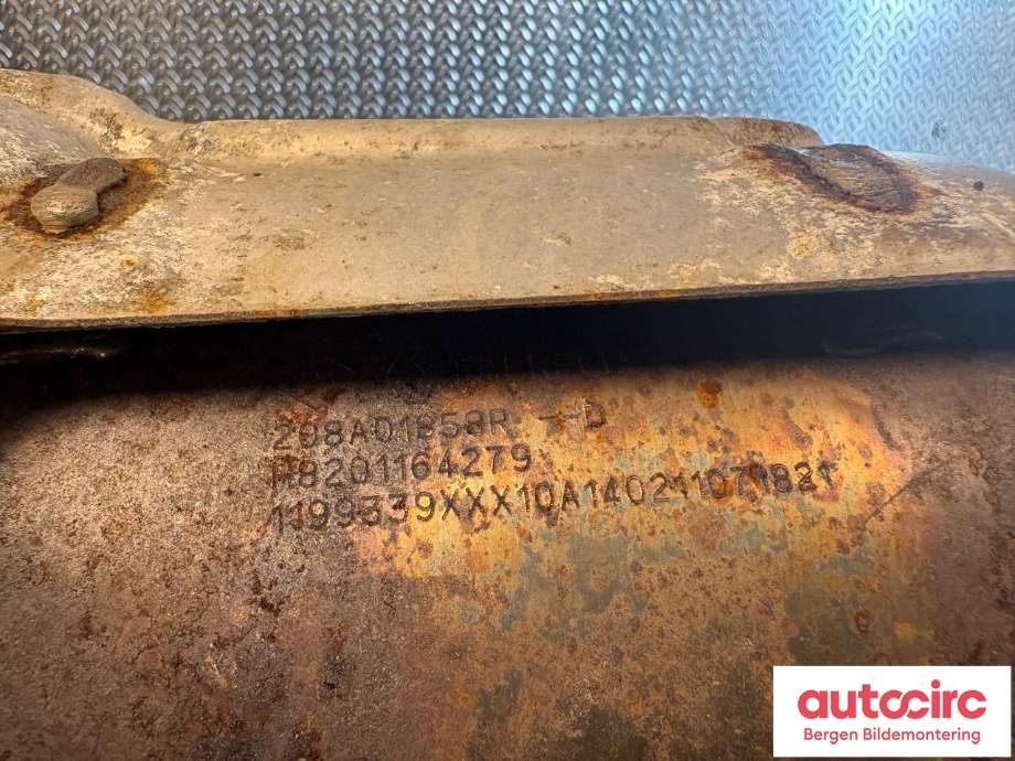 Katalysator til Renault Clio 2012-2016 (Type IV, Fase 1)  (RENAULT|208021841R|)