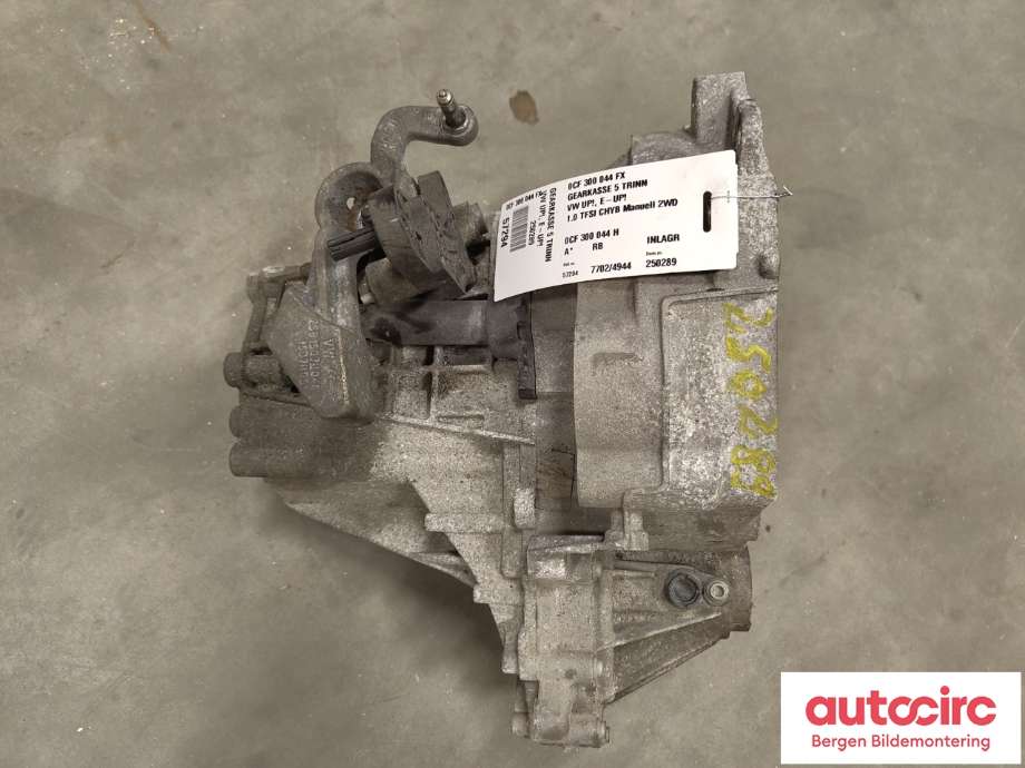 Girkasse manuell til VW E-Up 2013-2019  (VOLKSWAGEN|0CF 300 044 FX|0CF 300 044 H|)