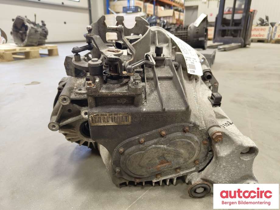 Girkasse manuell til Mercedes A-Klasse 2005-2012 (W169) (W169) (MERCEDES|A 169 360 38 00|A 169 360 38 00 80|)